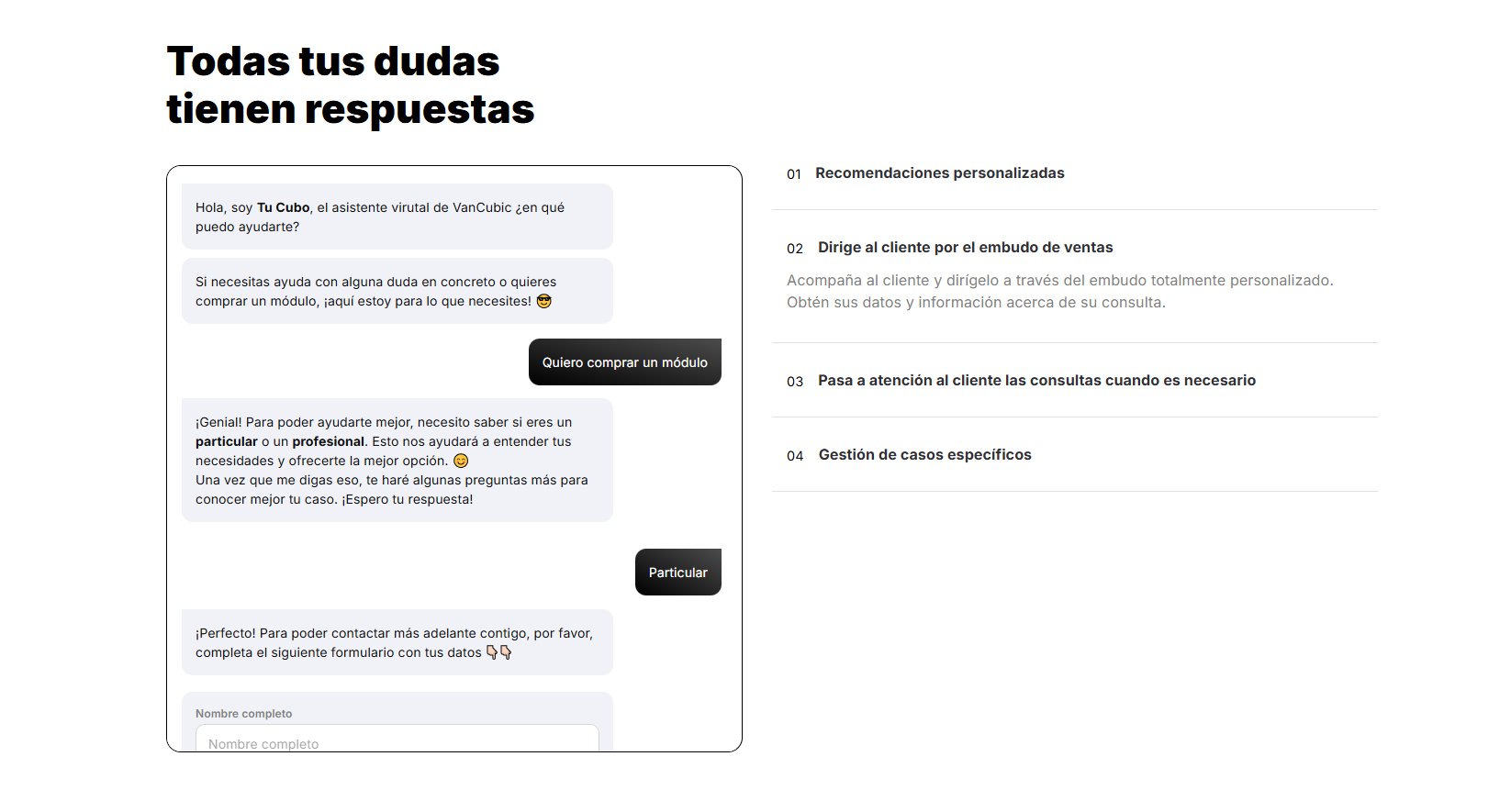 Demo conversaciones